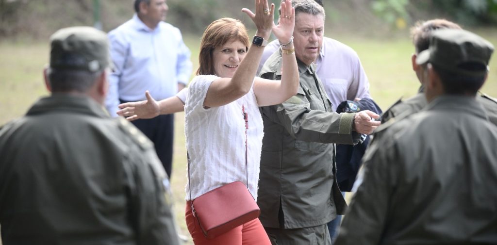 Patricia Bullrich defendió el alambrado en la frontera con Bolivia y dijo que por allí entra la mayor cantidad de cocaína a la Argentina
