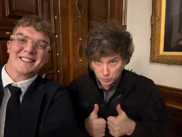 Quién es Hayden Mark Davis, el enigmático empresario de blockchain que visitó a Milei en la Casa Rosada