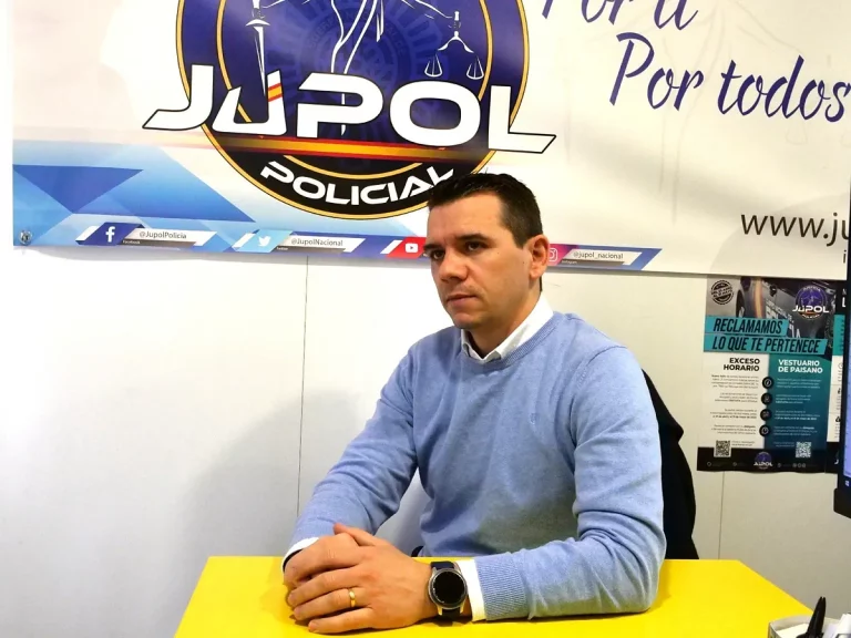 Aarón Rivero, Jupol: "El Gobierno no ha abordado nuestras demandas sobre equiparación salarial. El diálogo ha sido inexistente"