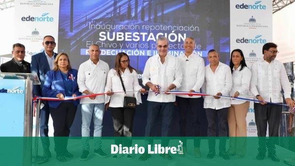 Abinader inaugura obras viales y eléctricas en San Francisco