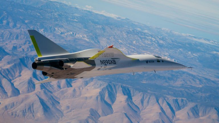 Boom’s XB-1 jet breaks the sound barrier for the first time