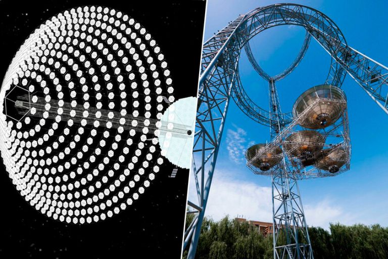 China ha puesto fecha a la mayor obra de ingeniería proyectada a 36.000 km de la Tierra: su estación solar espacial