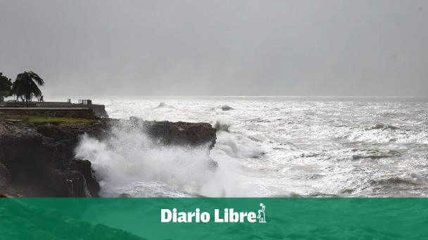 Clima en RD dominado por olas peligrosas y vaguada