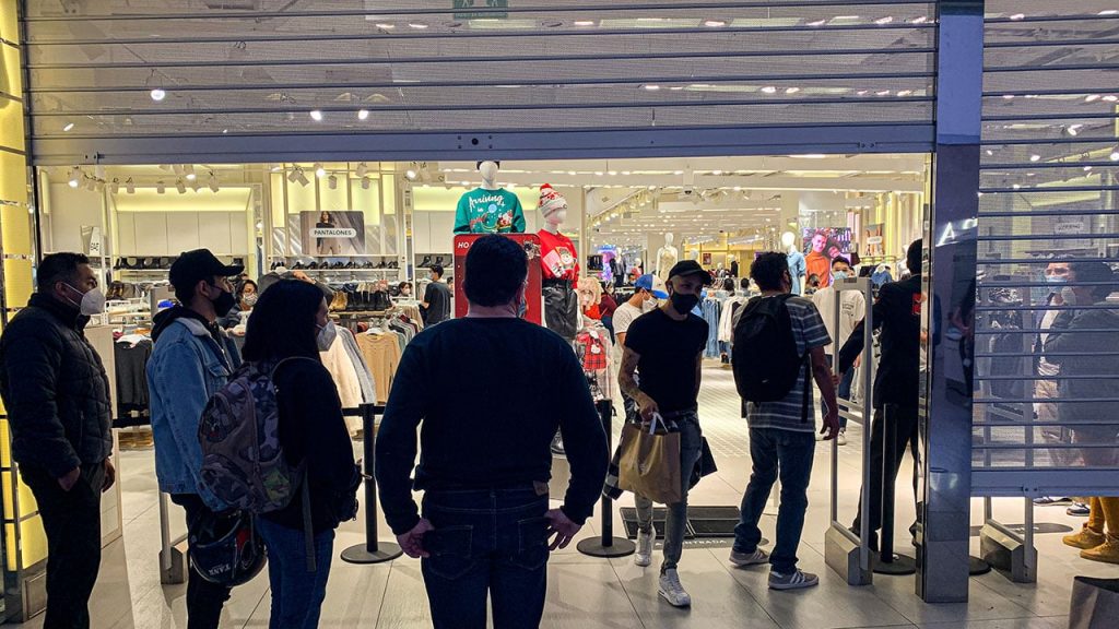Negocios comercios semaforo rojo Covid-19