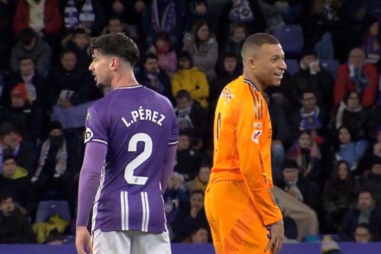 Luis Pérez se rinde a Mbappé en pleno partido: "Estás letal"