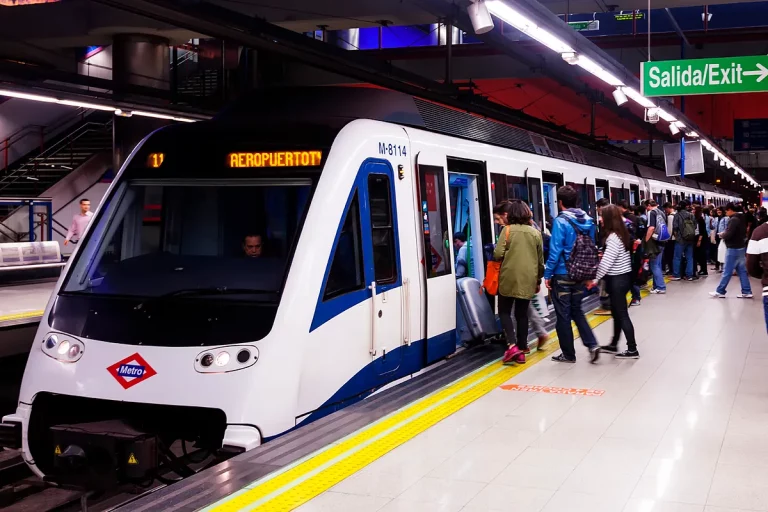 Metro de Madrid.