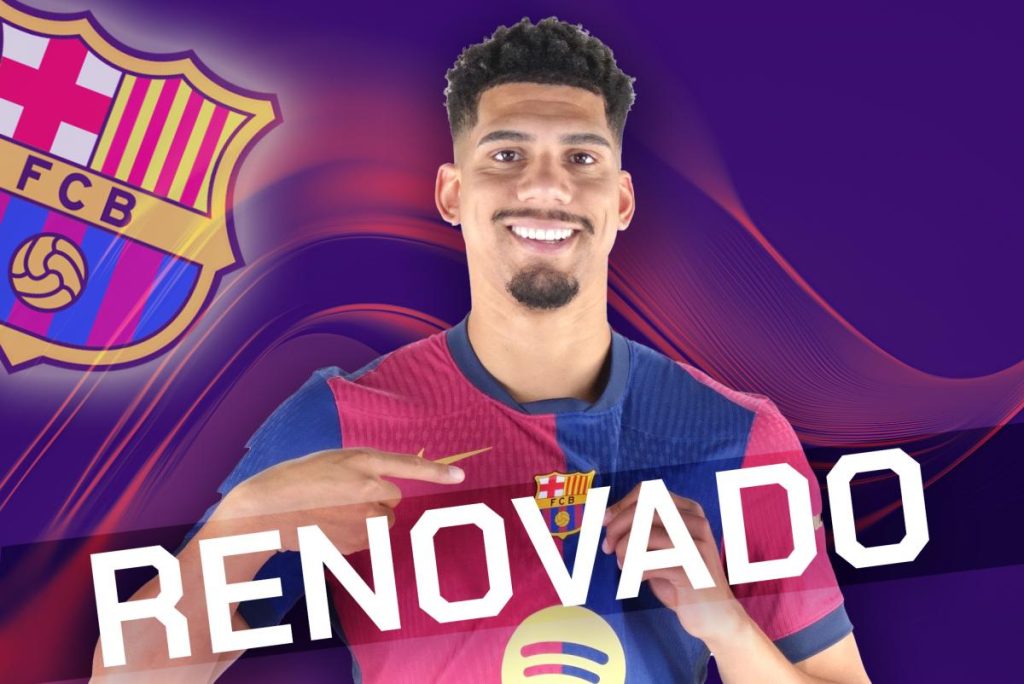 Oficial: Ronald Araujo renueva con el Barcelona
