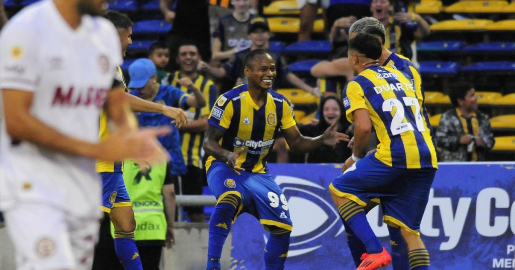 Video: el golazo de Campaz en el 1 a 0 de Rosario Central a Lanús :: Olé