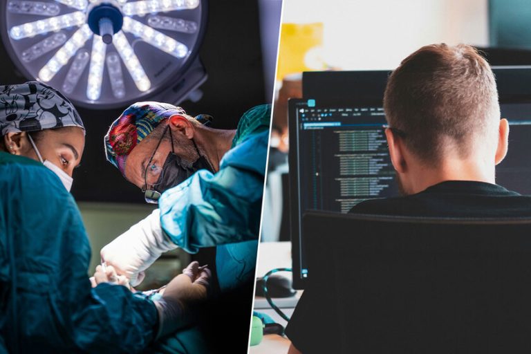 prefieren trabajar en un hospital que en una gran tecnológica