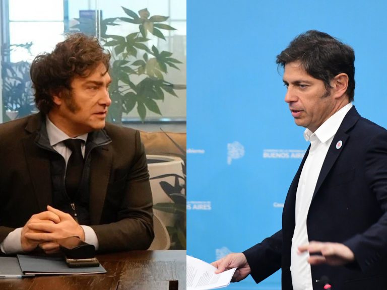 Crece la pelea entre Milei y Kicillof, con fuertes cruces y agresiones