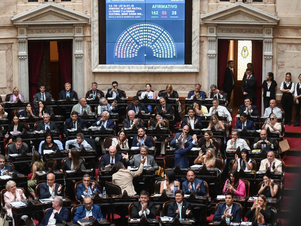 la sesión por Ficha Limpia que impulsa Javier Milei, este 12 de febrero