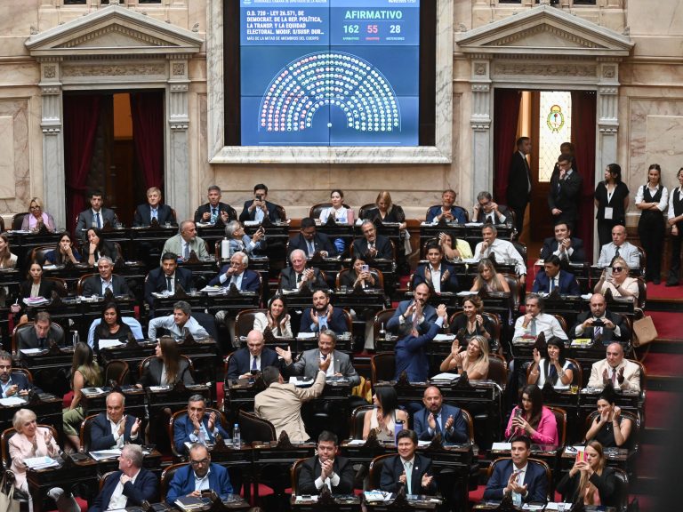 la sesión por Ficha Limpia que impulsa Javier Milei, este 12 de febrero