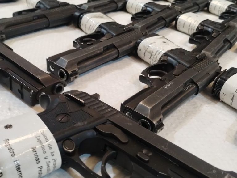 Reutilizarán armas decomisadas en operativos y las podrán utilizar las fuerzas de seguridad