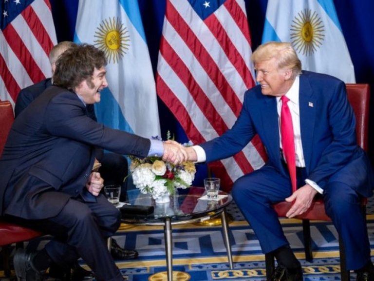 el Presidente volvió de su gira por Estados Unidos y se trasladó a la Quinta de Olivos