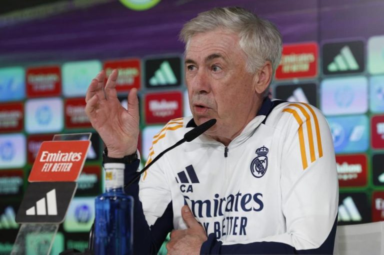 Ancelotti: "Me siento más tranquilo con el arbitraje europeo"