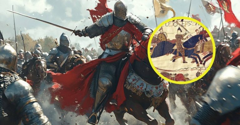 Así es el tapiz de Bayeux, el bordado medieval de 70 metros que cuenta las gestas del primer rey vikingo de Inglaterra