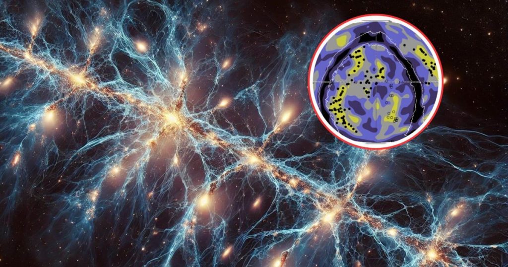 Astrónomos acaban de encontrar la superestructura más grande del universo y su nombre es un tributo a los incas