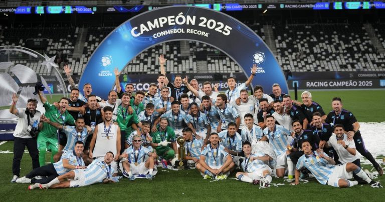 Cuánto dinero recibió Racing por ganar la Recopa Sudamericana :: Olé
