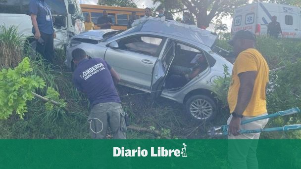 Cuatro muertos en accidente de tránsito en Verón-Punta Cana