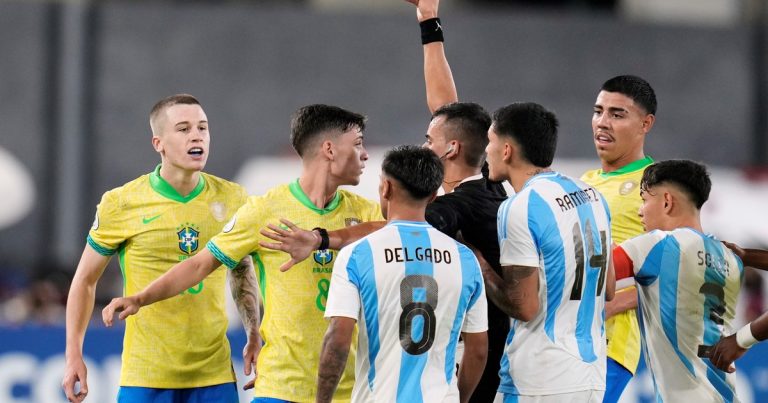 Definición caliente del Sudamericano: Argentina y Brasil, a sorteo para decidir quién juega el último turno :: Olé