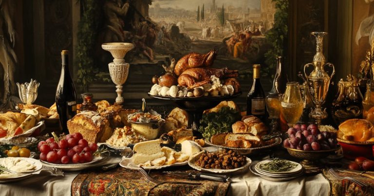 Descubre diez famosos banquetes que hicieron historia