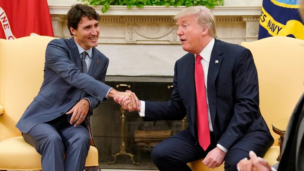 Justin Trudeau-Donald Trump