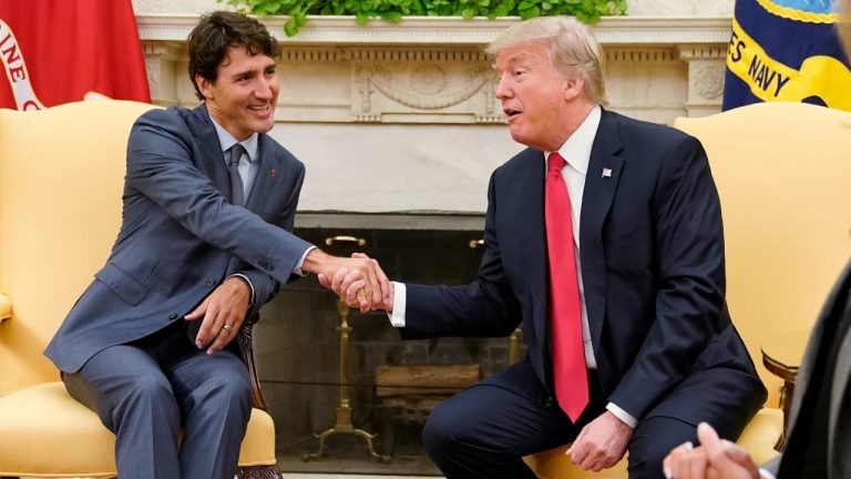 Justin Trudeau-Donald Trump