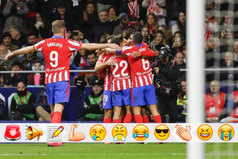 El Atlético está listo para la batalla del Bernabéu