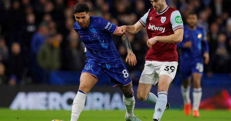 El Chelsea de Enzo Fernández ya juega ante el West Ham