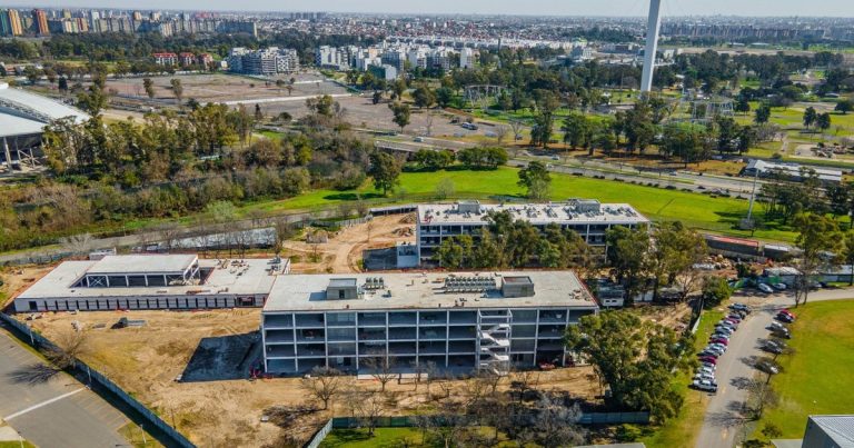 El Parque Olímpico y un nuevo espacio: muro de escalada y palestra :: Olé