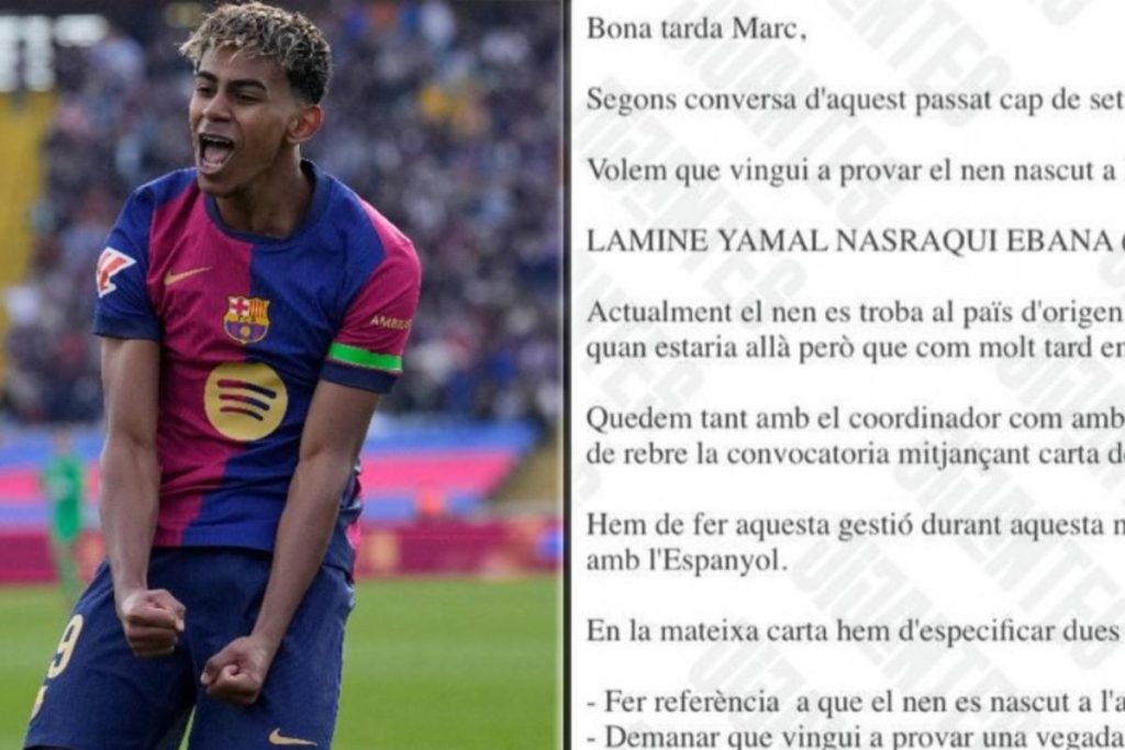 El email del Barcelona que evitó que Lamine Yamal fichase por el Espanyol y cambió la historia
