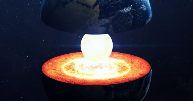 El núcleo interno de la Tierra está cambiando y no es como se pensaba