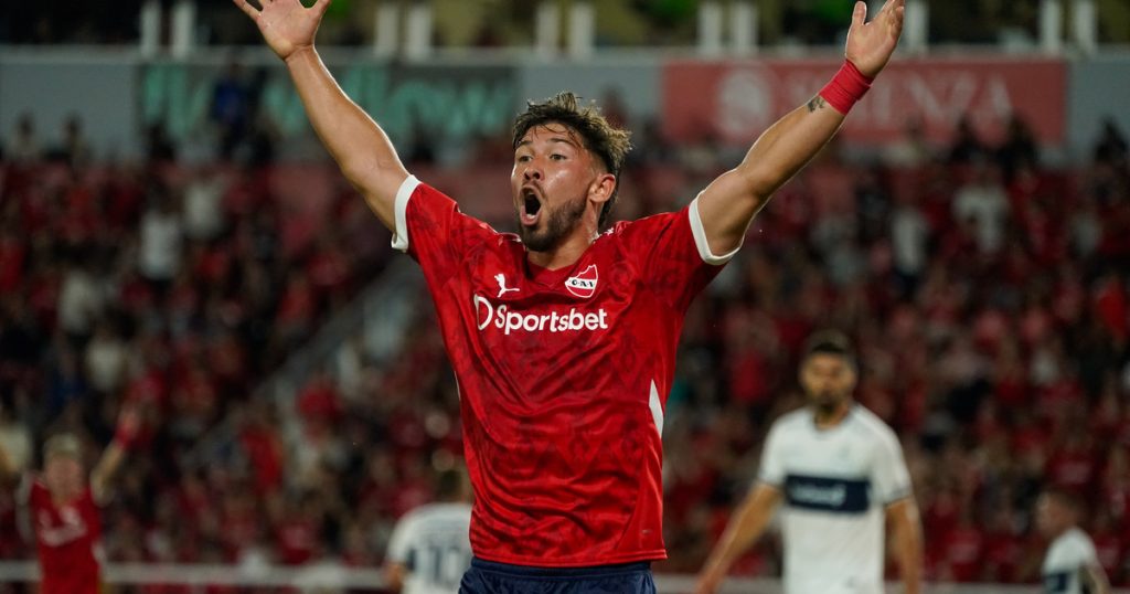 Felipe Loyola: el motor de Independiente que mantiene una marca tremenda :: Olé