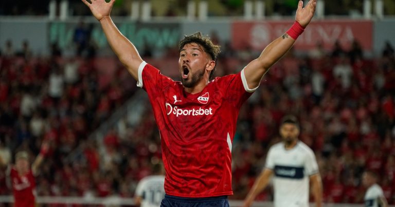 Felipe Loyola: el motor de Independiente que mantiene una marca tremenda :: Olé