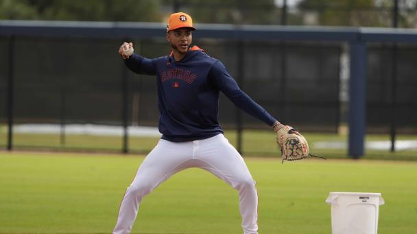 Jeremy Peña extrañará presencia de Alex Bregman