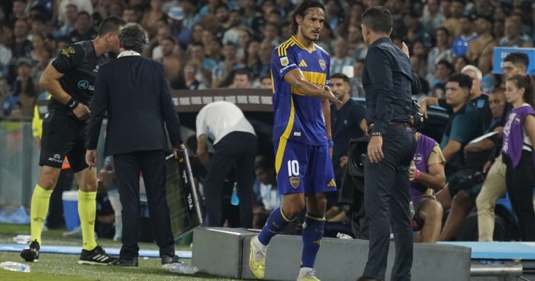 La fuerte autocrítica de Cavani tras la derrota de Boca con Racing: "Nos afectó la parte física, no estuvimos a la altura" :: Olé