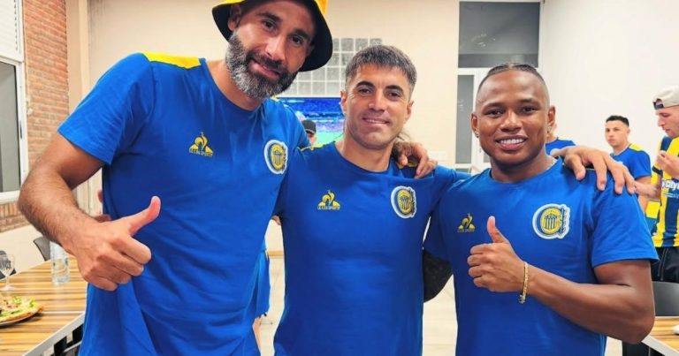 La gastada de Rosario Central para Keylor Navas luego de ganar el clásico frente a Newell's :: Olé