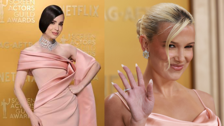 La prueba definitiva de que el peach fuzz sigue vigente durante los SAG Awards 2025