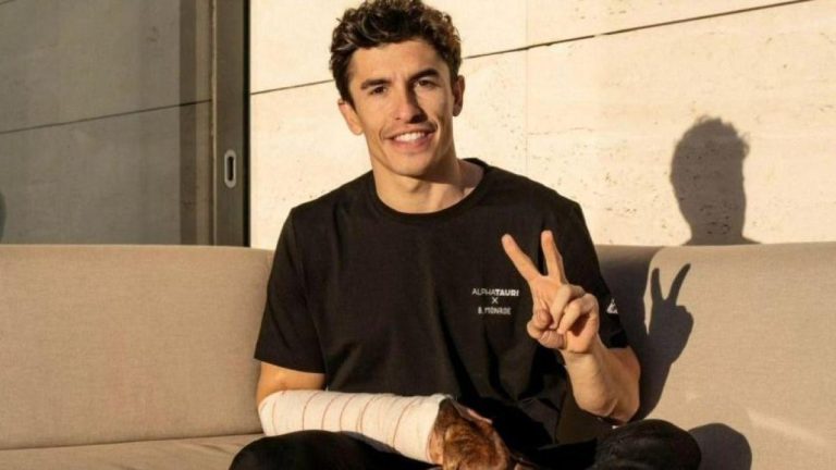 Marquez operato al braccio destro