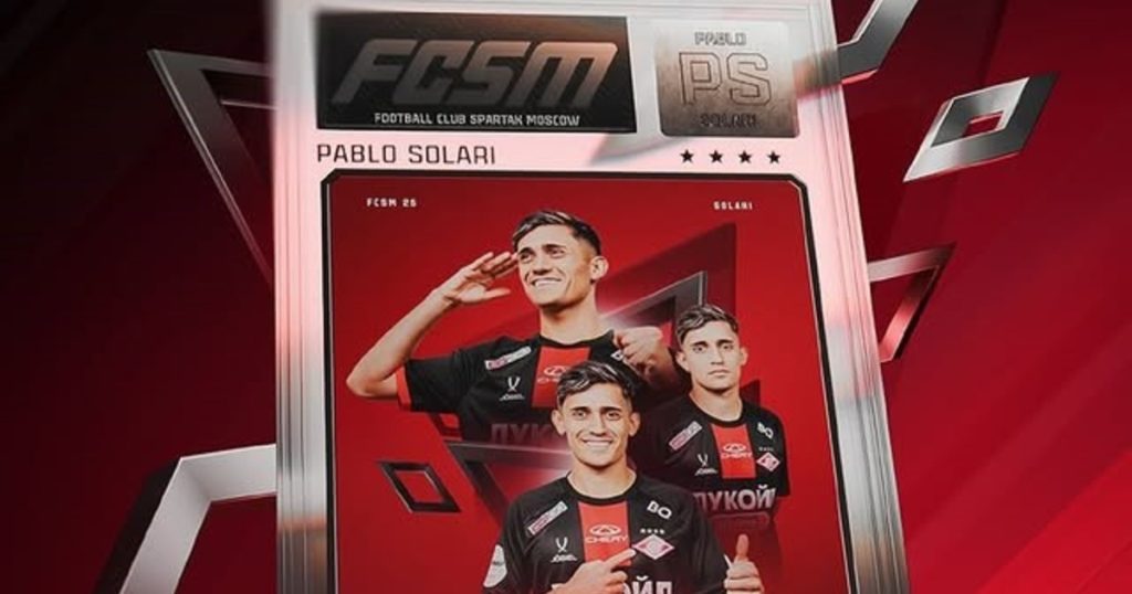 Oficial: Spartak Moscú presentó a Pablo Solari y River suma un cupo para incorporar