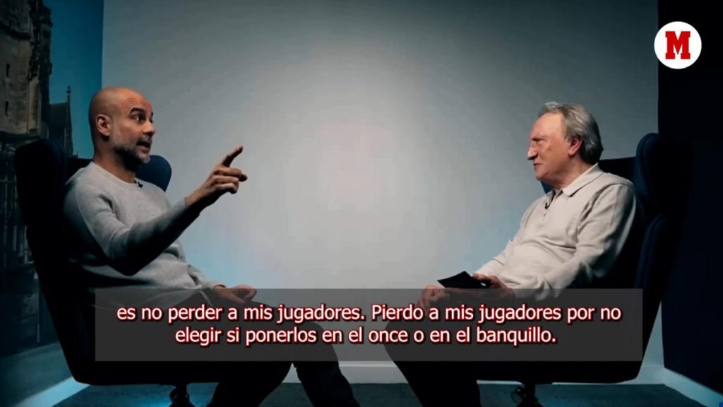 Pep Guardiola y las críticas feroces: "En Madrid los titulares me destruyen"