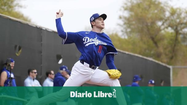 Roki Sasaki muestra gran recta en su primera sesión con Dodgers