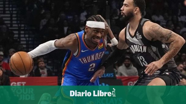 Thunder se recupera de colapso sorprendente, vence a Nets 129-121