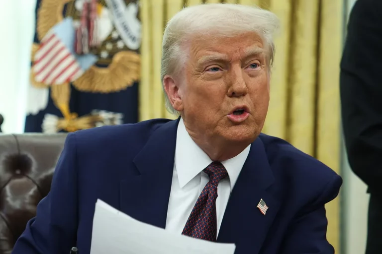 El presidente de EEUU, Donald Trump.