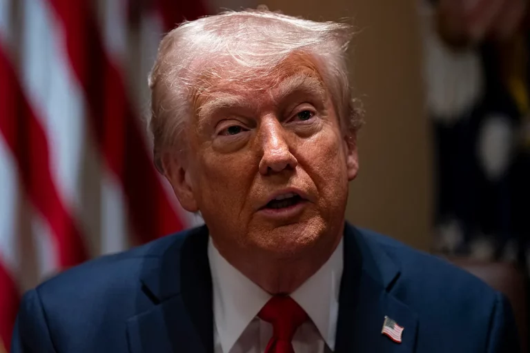 El presidente de EEUU, Donald Trump.