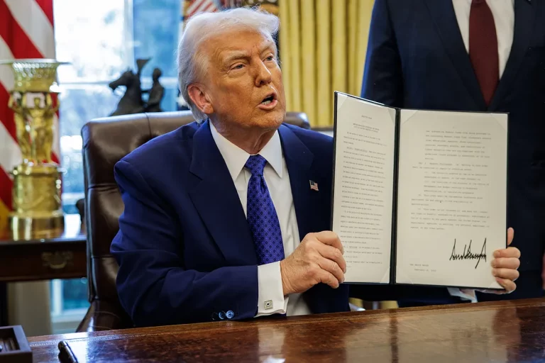 El presidente de Estados Unidos, Donald Trump.