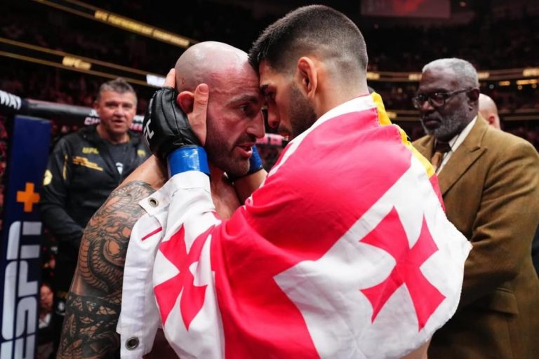 Volkanovski reacciona al 'ascenso' de Topuria: "Tal vez podamos hacer una pelea aún mayor después..."