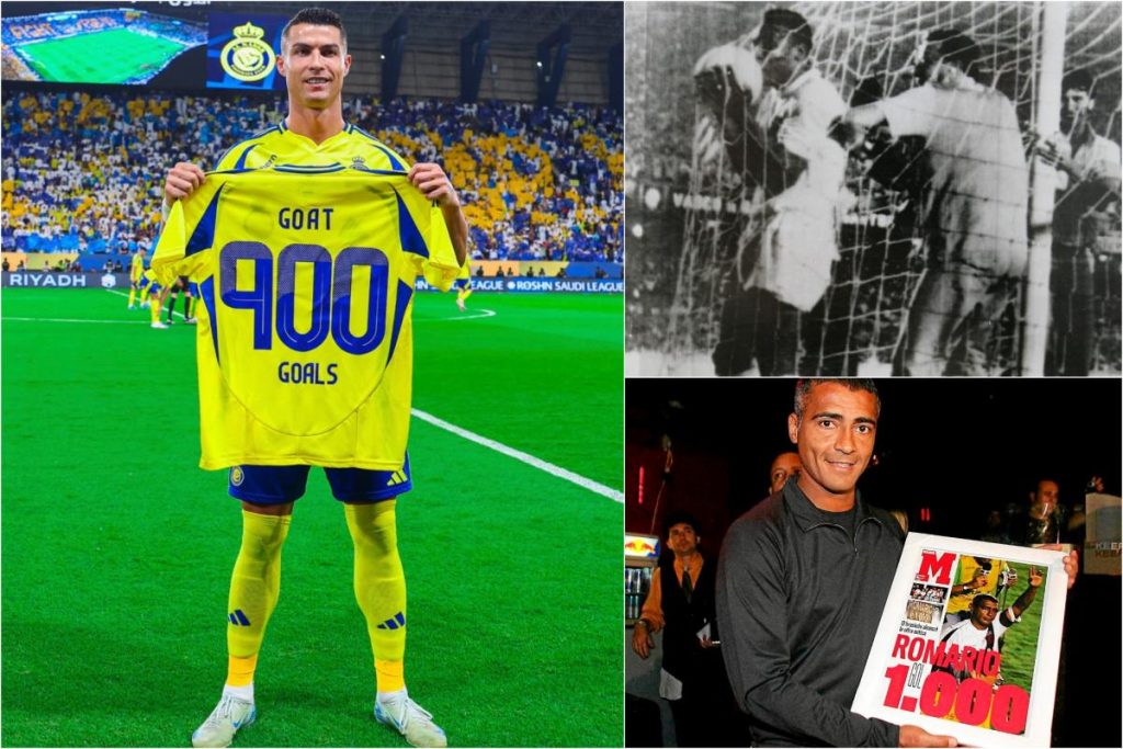 ¿Llegará Cristiano Ronaldo a los 1.000 goles de Pelé y Romario?