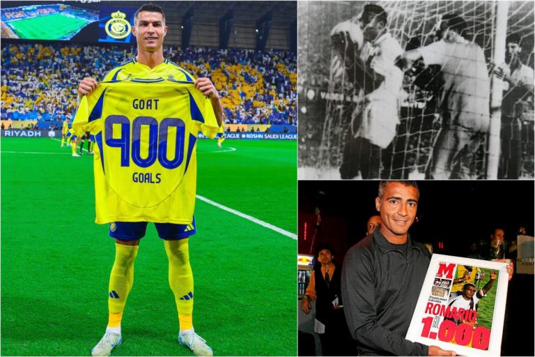 ¿Llegará Cristiano Ronaldo a los 1.000 goles de Pelé y Romario?
