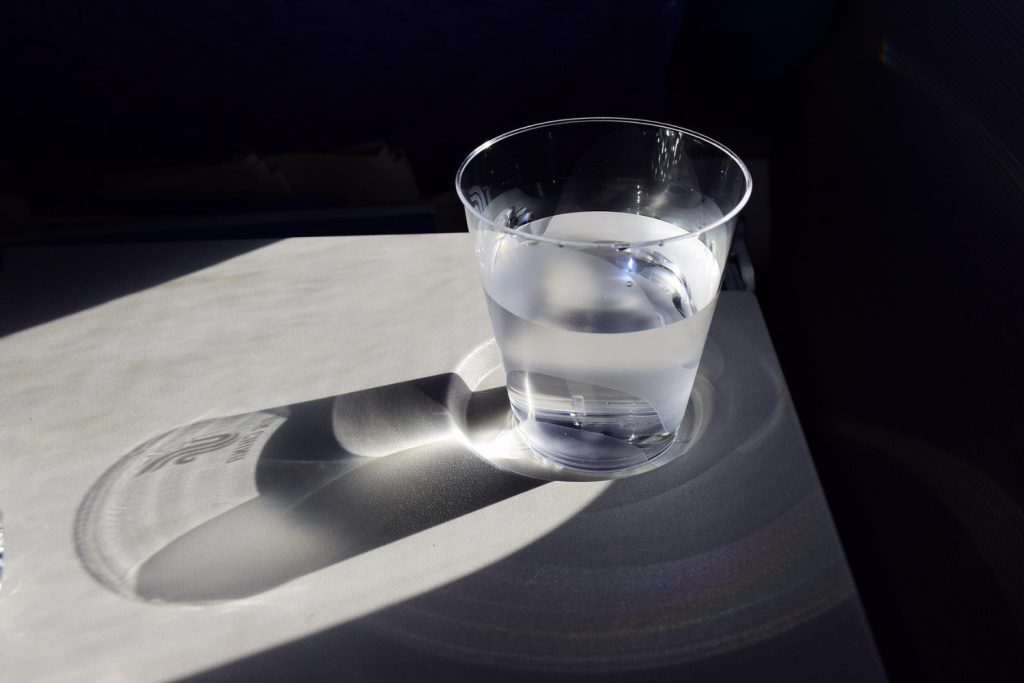Vaso Con Agua Y Sal